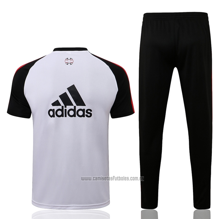 Chandal del Manchester United Manga Corta 2021-2022 Blanco